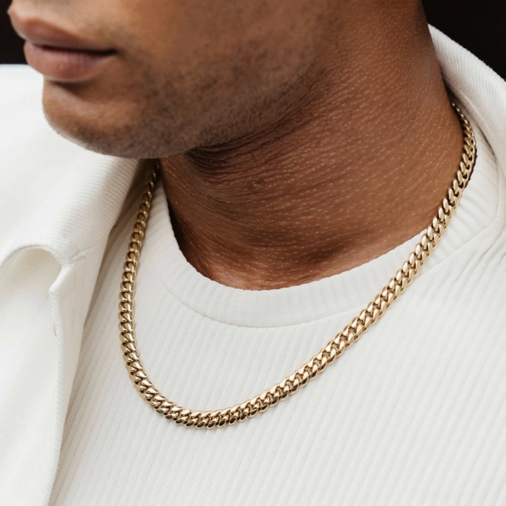 Gold Miami Cuban Link Chain